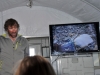 Pokaz Dave'a Hahna z wyprawy poszukiwawczej Malloryego i Irvinga, baza na Lodowcu Unii 29 XII 2012, fot. Bartlomiej Wroblewski