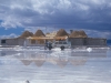 Hotel na jeziorze Salar de Uyuni, południowo-zachodnia Boliwia, 17 III 1999