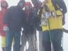 Na szczycie Elbrusa, Piotr Słomski z Anglikami, 26 VIII 1998