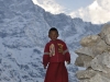 Młody mnich buddyjski, klasztor w Thame, 2 IV 2013, fot. B.Wroblewski