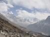 Everest, Lhtose i Makalu, widok ze wzgórz nad Dingboche 7 IV 2013, fot. B.Wroblewski