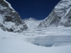 Widok na Ścianę Lhotse z obozu pierwszego, 25 IV 2013, fot. B.Wroblewski