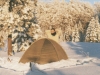 Jeden z pierwszych zimowych biwaków, Gorce XII 1995, fot. Tomasz Kapusta