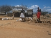 Biblioteka publiczna w wiosce plemienia Samburu, Kenia II 2002