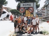Pielgrzymka z Lublina do Rzymu u celu, IX 2001, fot. Bartłomiej Wróblewski