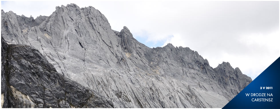 Piramida Carstensz, 3 V 2011, fot. Bartlomiej Wroblewski