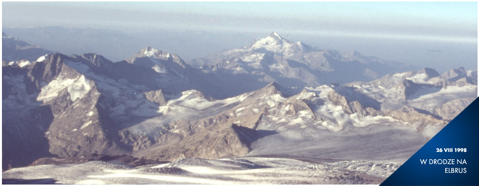 W drodze na Elbrus, 26 VIII 1998, fot. Bartlomiej Wroblewski