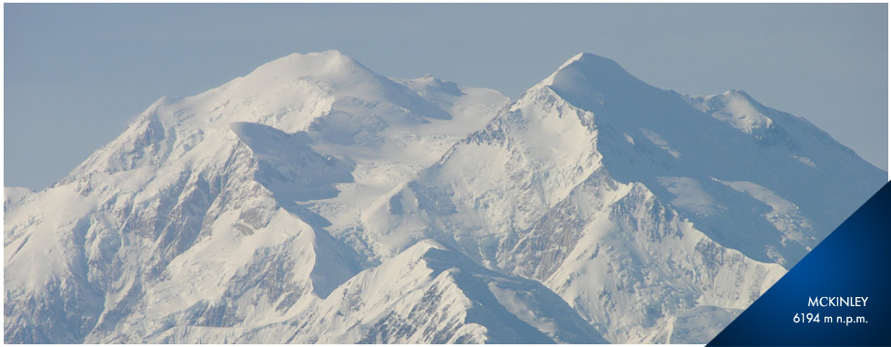 Mount McKinley widziany z Parku Narodowego Denali, 22 VIII 2005, fot. Derek Ramsey