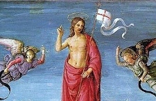 The Resurrection of Christ, 1499-1502, Rafael, Muzeum Sztuki w San Paulo, via Wikimedia Commons