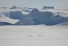 Widok z Masywu Vinsona, 27 XI 2011, fot. Seth Waterfall