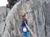 Most linowy na grani Piramidy Carstensz, 4 V 2011