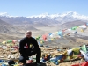 W tle Everest i Cho Oyu, okolice Tingri 17 IV 2012