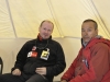 Z Prem Singhiem, liderem narodowej wyprawy indyjskiej na Everest, 19 IV 2012