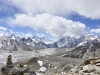 Lodowiec Khumbu, widok z obozu pod Pumori, 18 IV 2013, fot. B.Wroblewski